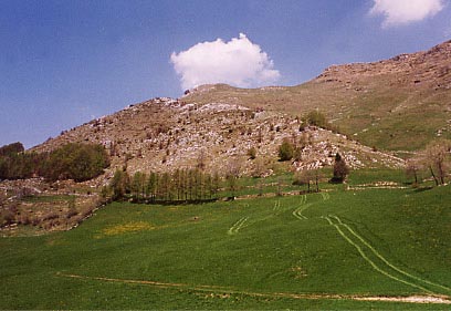 Campofontana, vista verso le Lobbie