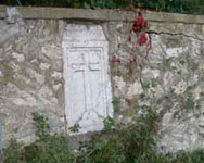 Prognol,memorial slab of 1759